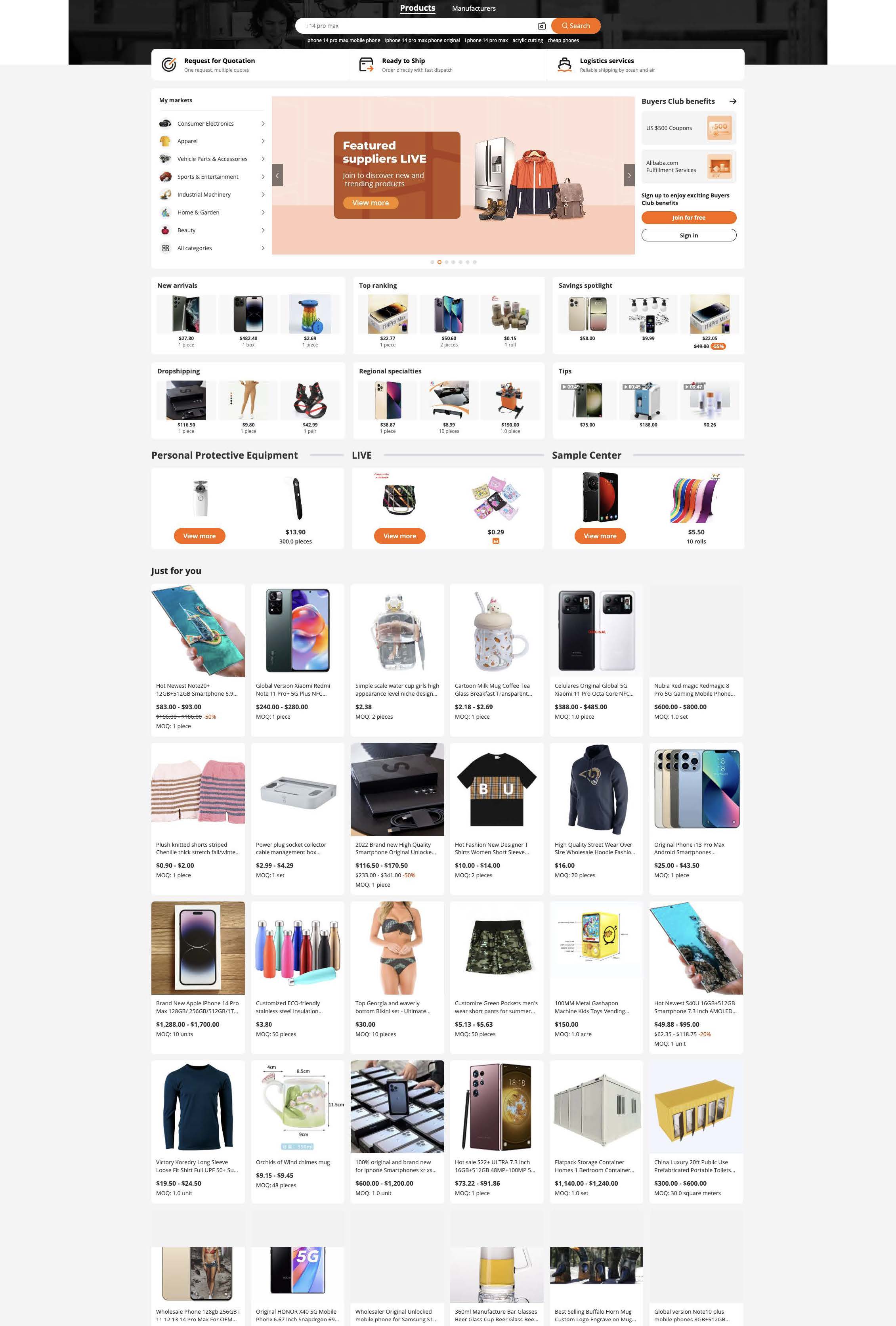 Legacy Homepage