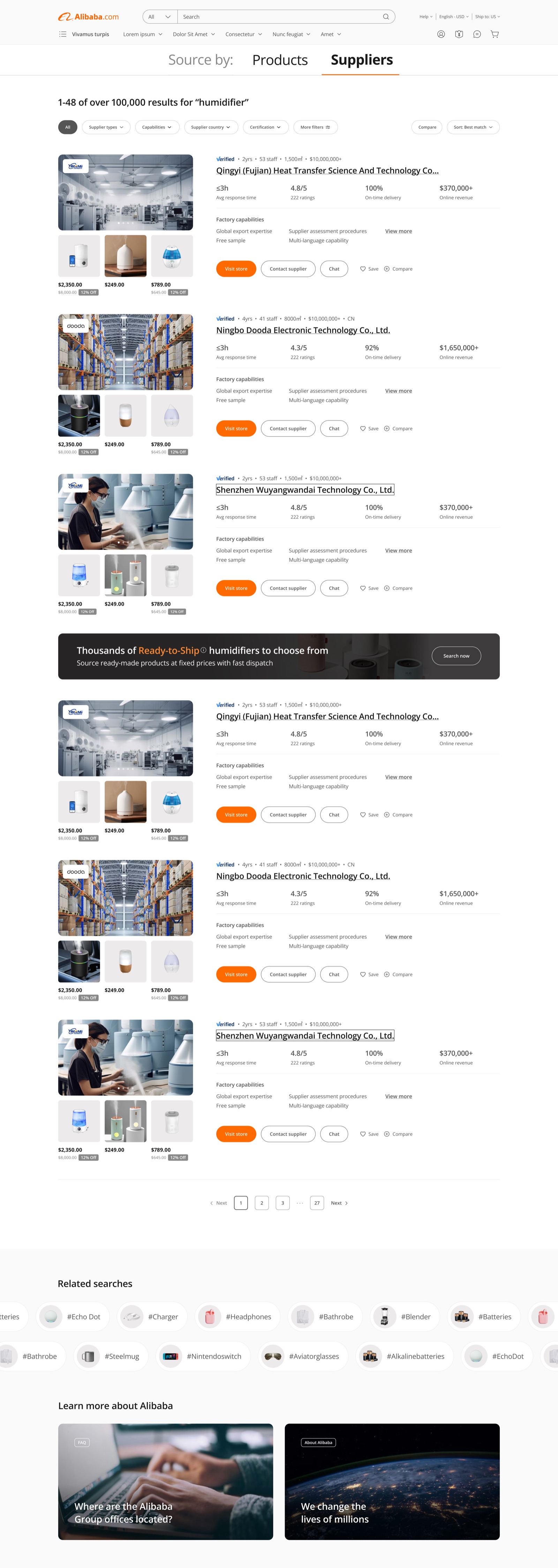Search Suppliers
