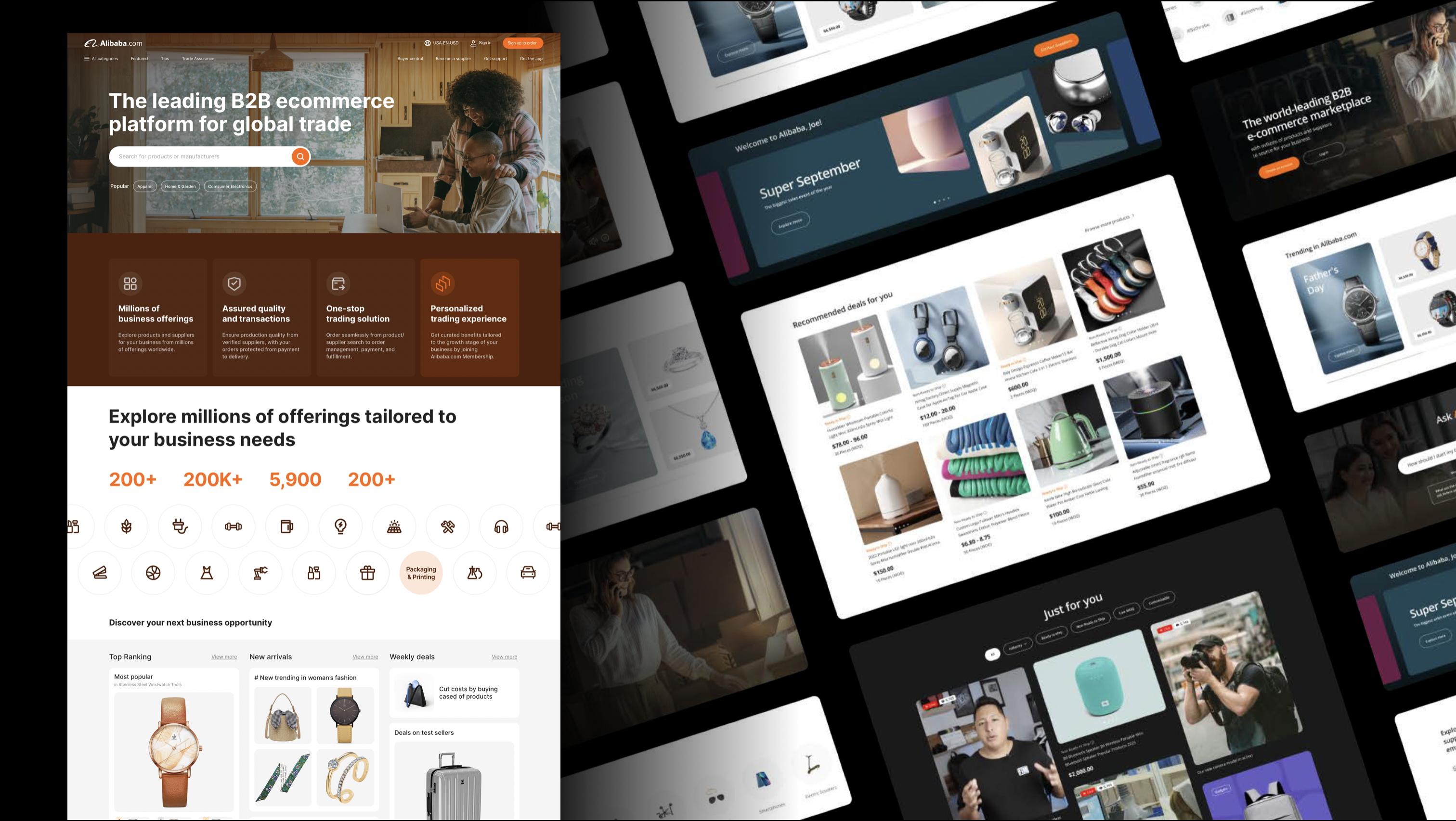 Alibaba.com procurement redesign